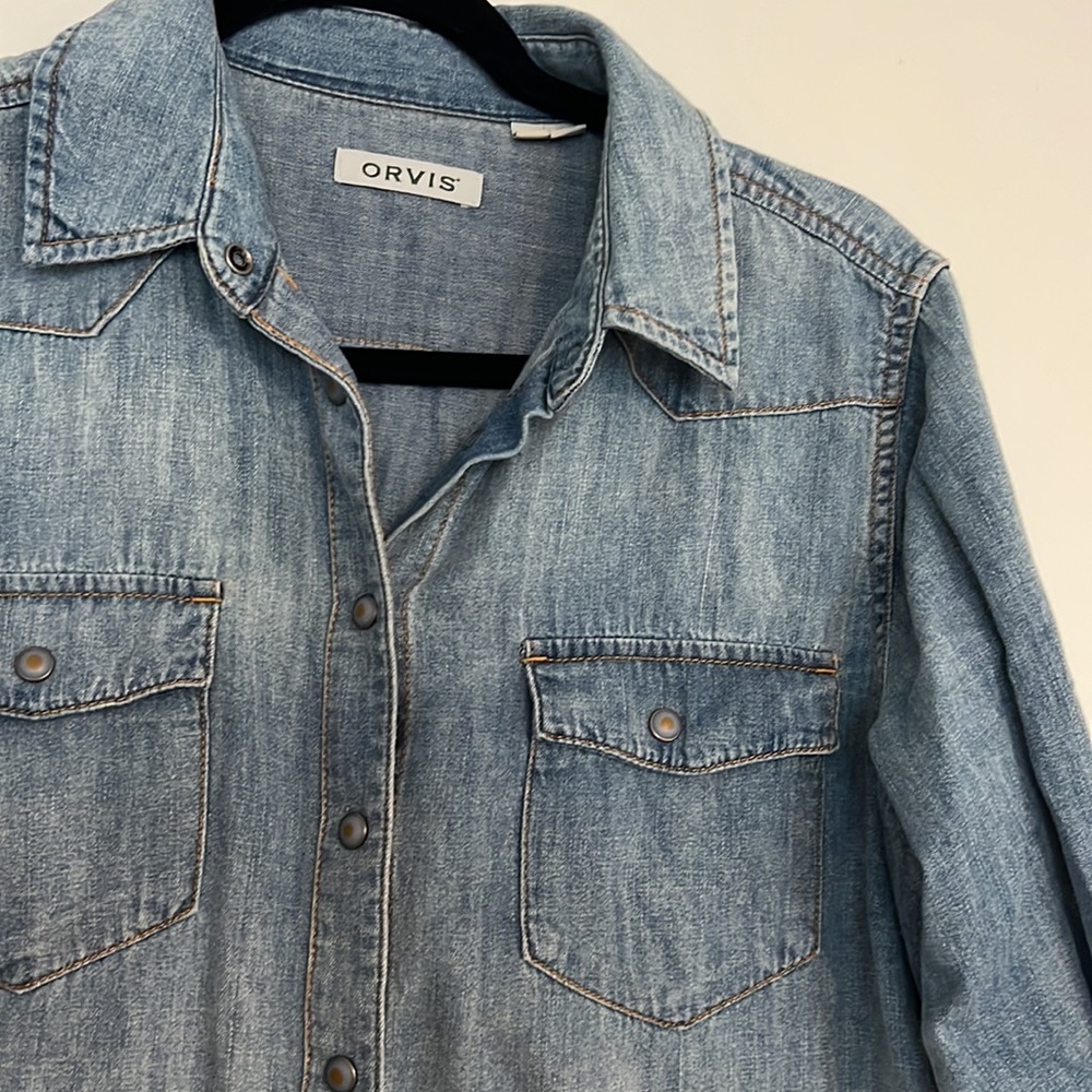 Chambray Snap Button - image 2